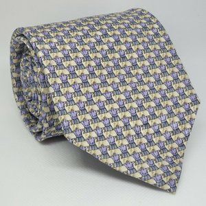 Ermenegildo Zegna Silk Neck Tie Purple 58"L 3.5"W